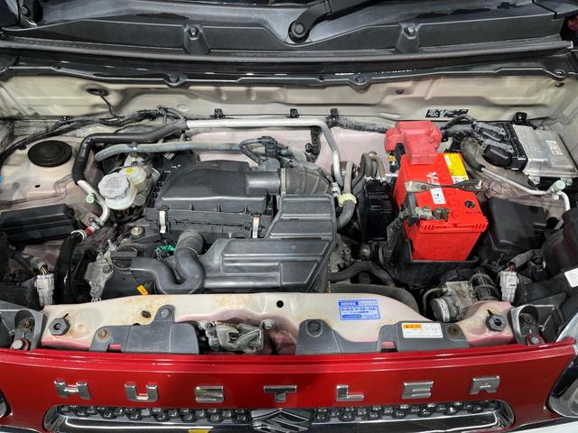 ハスラー Ｊスタイル　ＳＤナビ　衝突被害軽減システム　禁煙車　ドラレコ　コーナーセンサー　シートヒーター　スマートキー　ＨＩＤヘッド　オートライト　ＣＤ　地デジ　アイドリングストップ　アームレスト（18枚目）