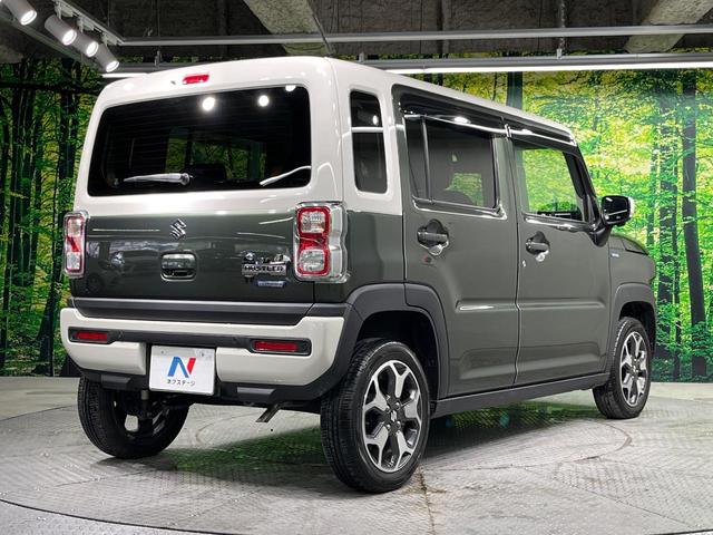 ハスラー ハイブリッドＸ　９インチメーカーナビ　全周囲カメラ　衝突軽減　レーダークルーズ　禁煙車　コーナーセンサー　スマートキー　ＬＥＤヘッド　純正１５インチアルミ　オートハイビーム　車線逸脱警報　オートライト（17枚目）