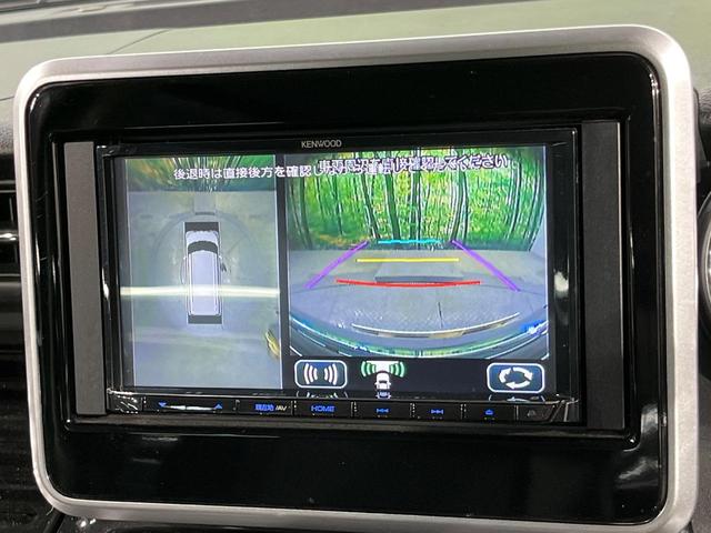 スペーシアカスタム ハイブリッドＸＳ　両側電動ドア　全周囲カメラ　衝突被害軽減システム　禁煙車　ハーフレザーシート　コーナーセンサー　スマートキー　ＬＥＤヘッド　ＥＴＣ　純正１５インチアルミ　オートハイビーム　車線逸脱警報　オートライト（4枚目）