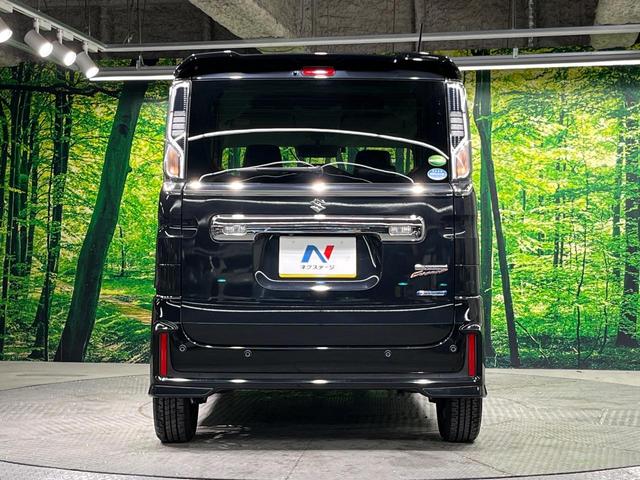 スペーシアカスタム ハイブリッドＸＳ　両側電動ドア　全周囲カメラ　衝突被害軽減システム　禁煙車　ハーフレザーシート　コーナーセンサー　スマートキー　ＬＥＤヘッド　ＥＴＣ　純正１５インチアルミ　オートハイビーム　車線逸脱警報　オートライト（14枚目）