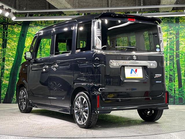 スペーシアカスタム ハイブリッドＸＳ　両側電動ドア　全周囲カメラ　衝突被害軽減システム　禁煙車　ハーフレザーシート　コーナーセンサー　スマートキー　ＬＥＤヘッド　ＥＴＣ　純正１５インチアルミ　オートハイビーム　車線逸脱警報　オートライト（67枚目）