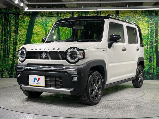 ハスラー タフワイルド SDナビ バックカメラ 衝突被害軽減システム レーダークルーズ 禁煙車 コーナーセンサー スマートキー LEDヘッド ETC 純正15インチアルミ 車線逸脱警報 オートライト オートエアコン(58枚目)