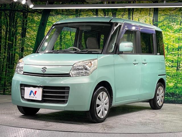 スペーシア T 電動スライドドア フリップダウンモニター SDナビ スマートキー ETC オートライト オートエアコン Bluetooth CD フルセグ ロールサンシェード プライバシーガラス ドアバイザー(55枚目)