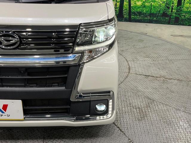 タント カスタムＸ　トップエディションＶＳ　ＳＡＩＩＩ　両側電動ドア　純正ＳＤナビ　全周囲カメラ　衝突被害軽減システム　シートヒーター　スマートキー　ＨＩＤヘッド　ＥＴＣ　純正１４インチアルミ　オートエアコン　Ｂｌｕｅｔｏｏｔｈ　ＣＤ　ＨＩＤフォグ（12枚目）