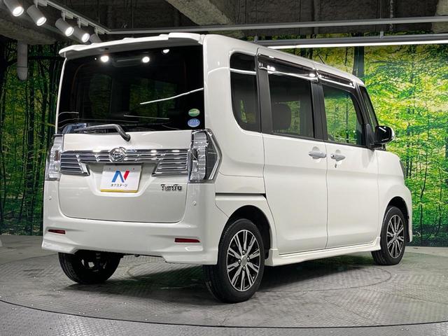 タント カスタムＸ　トップエディションＶＳ　ＳＡＩＩＩ　両側電動ドア　純正ＳＤナビ　全周囲カメラ　衝突被害軽減システム　シートヒーター　スマートキー　ＨＩＤヘッド　ＥＴＣ　純正１４インチアルミ　オートエアコン　Ｂｌｕｅｔｏｏｔｈ　ＣＤ　ＨＩＤフォグ（17枚目）