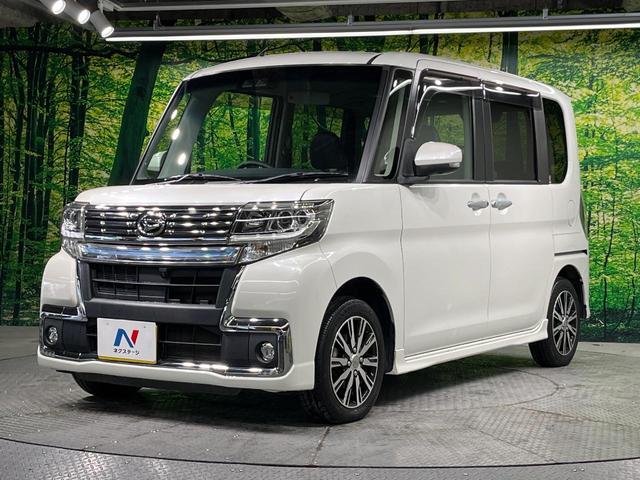 タント カスタムＸ　トップエディションＶＳ　ＳＡＩＩＩ　両側電動ドア　純正ＳＤナビ　全周囲カメラ　衝突被害軽減システム　シートヒーター　スマートキー　ＨＩＤヘッド　ＥＴＣ　純正１４インチアルミ　オートエアコン　Ｂｌｕｅｔｏｏｔｈ　ＣＤ　ＨＩＤフォグ（61枚目）