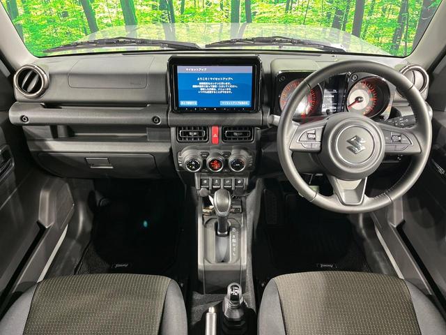 ジムニー XC 4WD ターボ SDナビ 衝突被害軽減システム ドラレコ スマートキー LEDヘッド クルコン 純正16インチアルミ オートライト オートエアコン Bluetooth CD DVD再生 地デジ(2枚目)