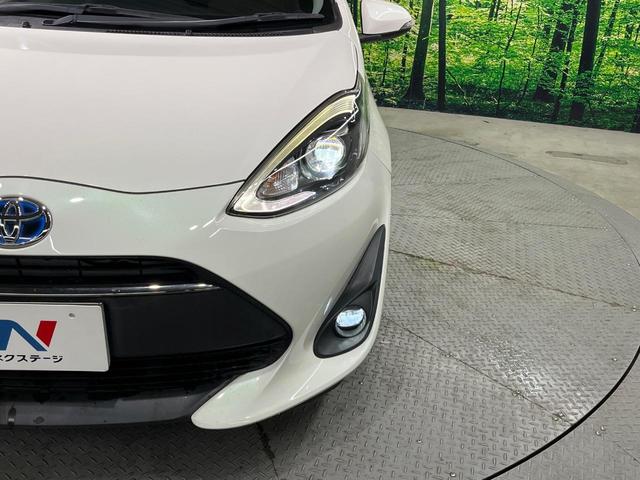 アクア Ｇ　純正ＳＤナビ　バックカメラ　衝突被害軽減システム　ドラレコ　コーナーセンサー　スマートキー　ＬＥＤヘッド　ビルトインＥＴＣ　クルコン　純正１５インチアルミ　オートハイビーム　オートライト（12枚目）