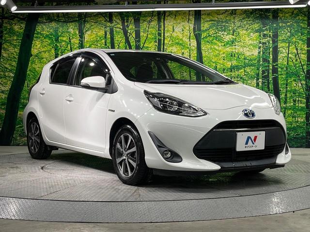 アクア Ｇ　純正ＳＤナビ　バックカメラ　衝突被害軽減システム　ドラレコ　コーナーセンサー　スマートキー　ＬＥＤヘッド　ビルトインＥＴＣ　クルコン　純正１５インチアルミ　オートハイビーム　オートライト（16枚目）