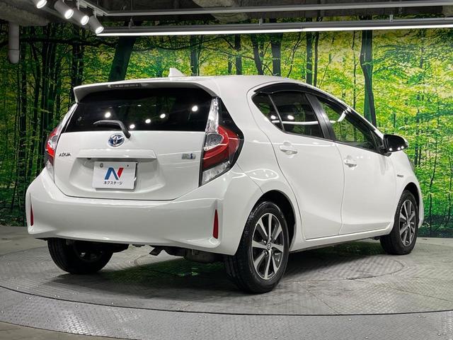 アクア Ｇ　純正ＳＤナビ　バックカメラ　衝突被害軽減システム　ドラレコ　コーナーセンサー　スマートキー　ＬＥＤヘッド　ビルトインＥＴＣ　クルコン　純正１５インチアルミ　オートハイビーム　オートライト（17枚目）