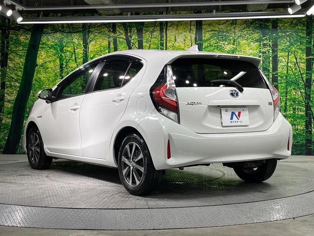 アクア Ｇ　純正ＳＤナビ　バックカメラ　衝突被害軽減システム　ドラレコ　コーナーセンサー　スマートキー　ＬＥＤヘッド　ビルトインＥＴＣ　クルコン　純正１５インチアルミ　オートハイビーム　オートライト（58枚目）