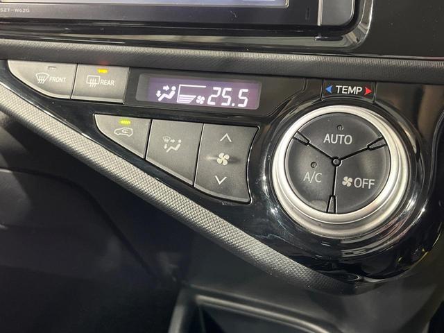 アクア Ｇ　バックカメラ　禁煙車　スマートキー　クルコン　純正１５インチアルミ　オートライト　オートエアコン　Ｂｌｕｅｔｏｏｔｈ　フルセグ（6枚目）