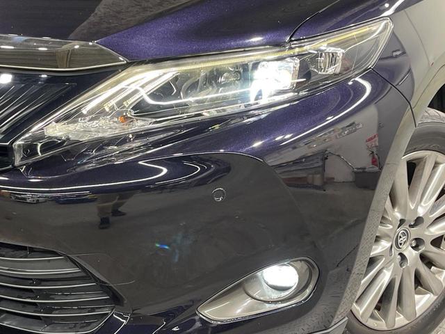ハリアー プレミアム ムーンルーフ SDナビ バックカメラ セーフティセンス レーダークルーズ 禁煙車 電動リアゲート ハーフレザーシート パワーシート コーナーセンサー スマートキー LEDヘッド 純正18インチアルミ(13枚目)