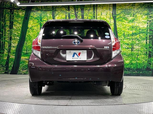 アクア G 純正SDナビ バックカメラ 衝突被害軽減システム 禁煙車 スマートキー ビルトインETC クルコン オートハイビーム オートライト オートエアコン Bluetooth CD フルセグ(15枚目)