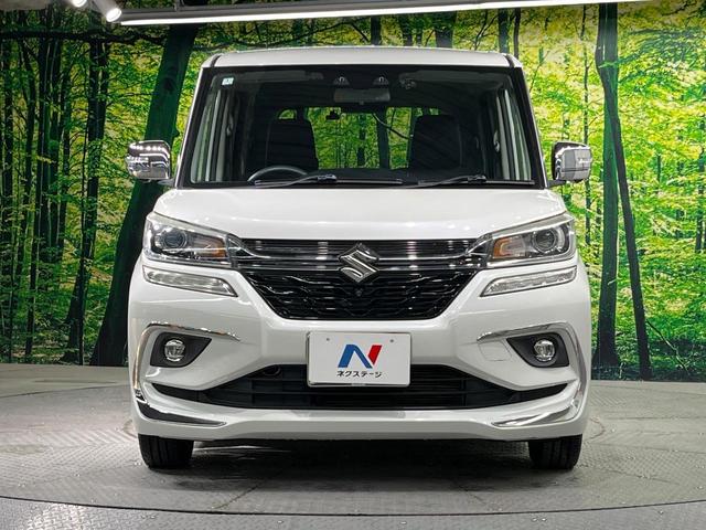 ソリオバンディット ハイブリッドＭＶ　電動スライドドア　純正ＳＤナビ　全周囲カメラ　衝突被害軽減システム　禁煙車　シートヒーター　ドラレコ　コーナーセンサー　スマートキー　ＬＥＤヘッド　ビルトインＥＴＣ　純正１５インチアルミ（14枚目）