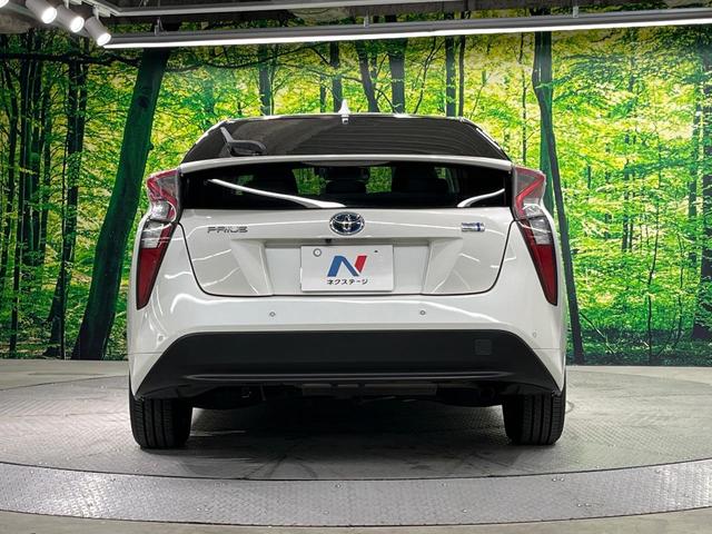 プリウス Ｓセーフティプラス　純正ＳＤナビ　バックカメラ　衝突軽減　レーダークルーズ　禁煙車　ドラレコ　コーナーセンサー　ヘッドアップディスプレイ　スマートキー　ＬＥＤヘッド　ＥＴＣ　純正１５インチアルミ　オートハイビーム（15枚目）