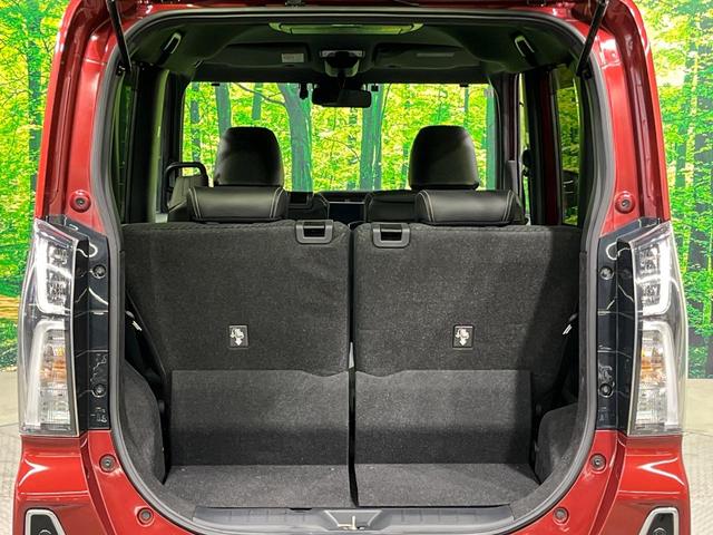 タント カスタムＸスタイルセレクション　両側電動ドア　純正ＳＤナビ　後席モニター　バックカメラ　衝突軽減システム　禁煙車　ハーフレザーシート　ドラレコ　コーナーセンサー　スマートキー　ＬＥＤヘッド　ビルトインＥＴＣ　純正１４インチアルミ（10枚目）