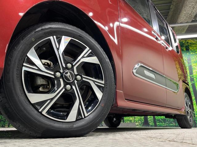 タント カスタムＸスタイルセレクション　両側電動ドア　純正ＳＤナビ　後席モニター　バックカメラ　衝突軽減システム　禁煙車　ハーフレザーシート　ドラレコ　コーナーセンサー　スマートキー　ＬＥＤヘッド　ビルトインＥＴＣ　純正１４インチアルミ（13枚目）