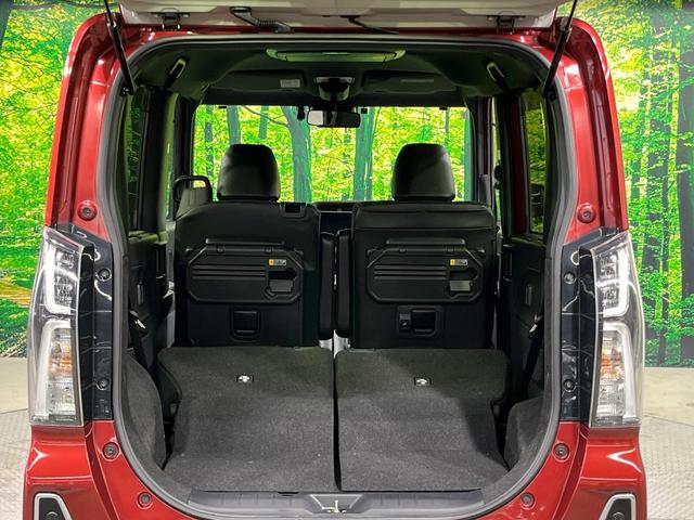 タント カスタムＸスタイルセレクション　両側電動ドア　純正ＳＤナビ　後席モニター　バックカメラ　衝突軽減システム　禁煙車　ハーフレザーシート　ドラレコ　コーナーセンサー　スマートキー　ＬＥＤヘッド　ビルトインＥＴＣ　純正１４インチアルミ（27枚目）