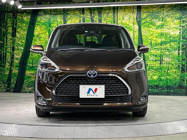 シエンタ ハイブリッドG クエロ 両側電動ドア 純正SDナビ 全周囲カメラ 衝突被害軽減システム レーダークルーズ 禁煙車 ハーフレザーシート ドラレコ コーナーセンサー スマートキー LEDヘッド ビルトインETC(14枚目)