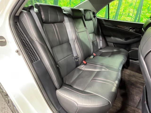 クラウンハイブリッド アスリートS 純正SDナビ バックカメラ 衝突被害軽減システム レーダークルーズ 禁煙車 レザーシート 前席シートエアコン コーナーセンサー スマートキー LEDヘッド ビルトインETC 純正18インチアルミ(9枚目)