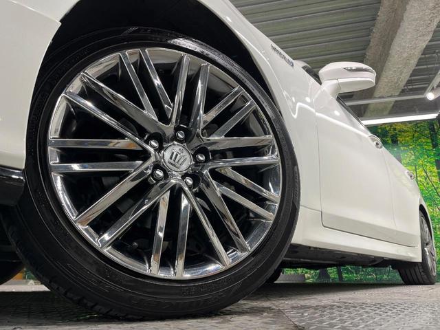 クラウンハイブリッド アスリートS 純正SDナビ バックカメラ 衝突被害軽減システム レーダークルーズ 禁煙車 レザーシート 前席シートエアコン コーナーセンサー スマートキー LEDヘッド ビルトインETC 純正18インチアルミ(13枚目)