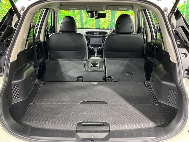 エクストレイル 20X 4WD 純正SDナビ 全周囲カメラ 衝突被害軽減システム 禁煙車 電動リアゲート ドラレコ コーナーセンサー スマートキー LEDヘッド ビルトインETC 純正16インチアルミ 車線逸脱警報(35枚目)