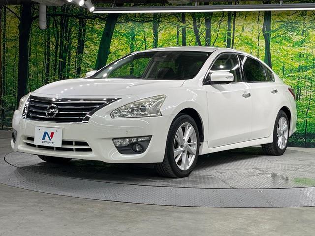 ティアナ XV 純正SDナビ 全周囲カメラ 衝突被害軽減システム 禁煙車 電動リアゲート レザーシート 前席シートエアコン コーナーセンサー スマートキー HIDヘッド ビルトインETC クルコン(24枚目)