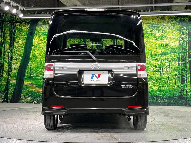 タント カスタムＸリミテッド　電動スライドドア　禁煙車　スマートキー　ＨＩＤヘッド　純正１４インチアルミ　オートエアコン　ＣＤ　電動格納ミラー　プライバシーガラス　盗難防止システム　衝突安全ボディー　トラクションコントロール（15枚目）