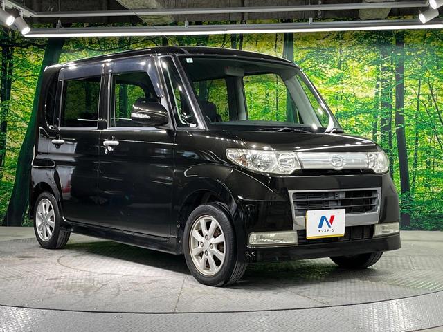 タント カスタムＸリミテッド　電動スライドドア　禁煙車　スマートキー　ＨＩＤヘッド　純正１４インチアルミ　オートエアコン　ＣＤ　電動格納ミラー　プライバシーガラス　盗難防止システム　衝突安全ボディー　トラクションコントロール（16枚目）