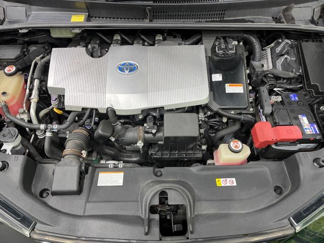 プリウス Ｓセーフティプラス　純正ＳＤナビ　バックカメラ　衝突被害軽減システム　レーダークルーズ　禁煙車　コーナーセンサー　スマートキー　ＬＥＤヘッド　フルセグ　Ｂｌｕｅｔｏｏｔｈ　ビルトインＥＴＣ　オートライト（17枚目）