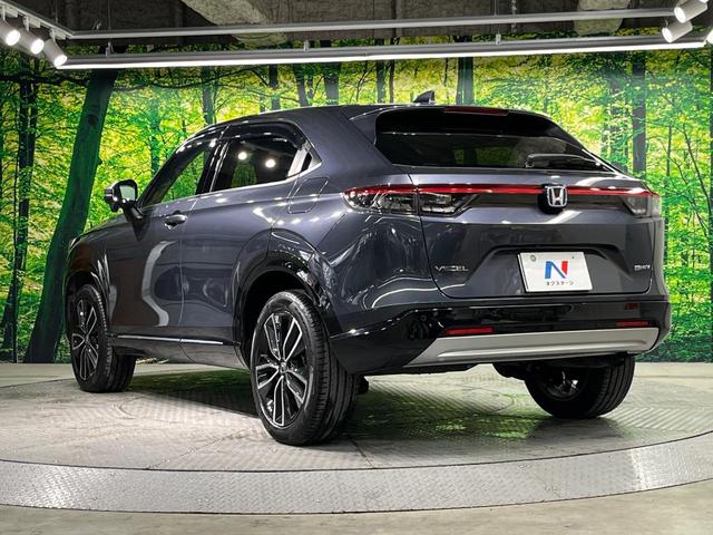 ヴェゼル ｅ：ＨＥＶ　Ｚ　バックカメラ　衝突被害軽減システム　禁煙車　電動リアゲート　ハーフレザーシート　コーナーセンサー　スマートキー　ＬＥＤヘッド　ＥＴＣ２．０　純正１８インチアルミ　オートハイビーム　車線逸脱警報（68枚目）