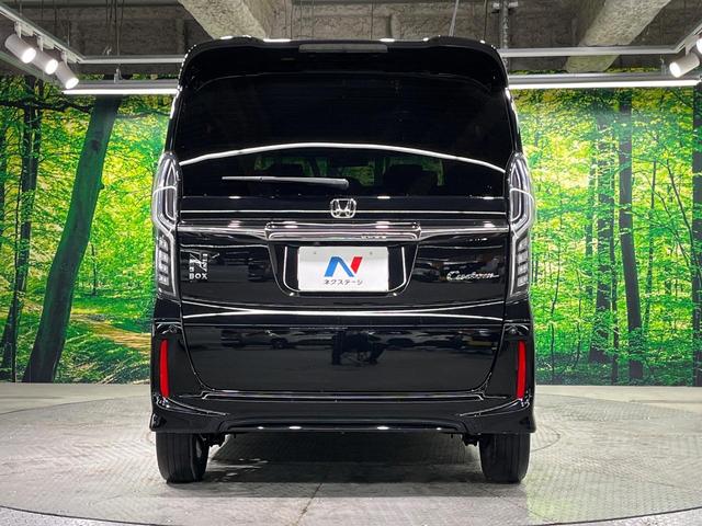 Ｎ－ＢＯＸカスタム Ｇ・Ｌホンダセンシング　両側電動ドア　純正ＳＤナビ　バックカメラ　衝突被害軽減システム　禁煙車　スマートキー　ＬＥＤヘッド　ビルトインＥＴＣ　純正１４インチアルミ　オートハイビーム　車線逸脱警報　オートライト（15枚目）