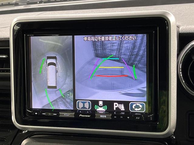 スペーシアカスタム ハイブリッドＸＳ　両側電動ドア　純正ＳＤナビ　全周囲カメラ　衝突被害軽減システム　禁煙車　ハーフレザーシート　シートヒーター　ドラレコ　コーナーセンサー　スマートキー　ＬＥＤヘッド　ビルトインＥＴＣ（4枚目）