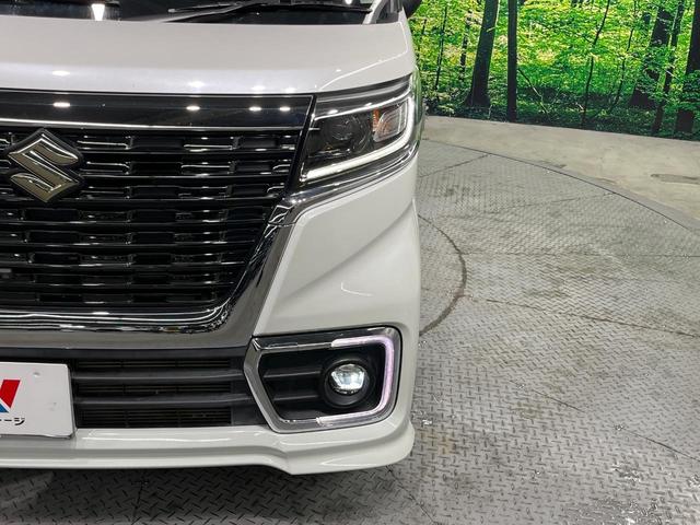 スペーシアカスタム ハイブリッドＸＳ　両側電動ドア　純正ＳＤナビ　全周囲カメラ　衝突被害軽減システム　禁煙車　ハーフレザーシート　シートヒーター　ドラレコ　コーナーセンサー　スマートキー　ＬＥＤヘッド　ビルトインＥＴＣ（12枚目）