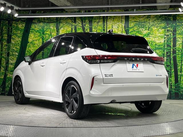 オーラ Ｇ　レザーエディション　メーカー９インチナビ　全周囲カメラ　衝突被害軽減システム　禁煙車　ハーフレザーシート　ドラレコ　コーナーセンサー　スマートキー　ＬＥＤヘッド　ＥＴＣ２．０　純正１７インチアルミ　オートライト（72枚目）