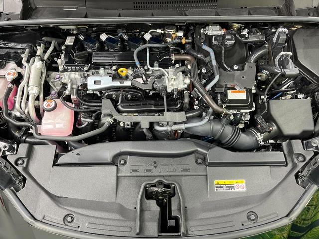 プリウス Ｚ　パノラマルーフ　全周囲カメラ　１２．３型純正ナビ　突被害軽減システム　レーダークルーズ　禁煙車　ハーフレザーシート　前席シートエアコン　パワーシート　コーナーセンサー　スマートキー　ＬＥＤヘッド（18枚目）