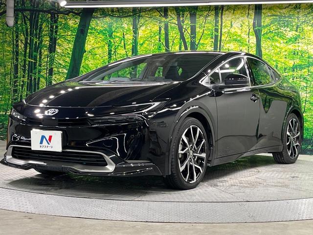 プリウス Ｚ　パノラマルーフ　全周囲カメラ　１２．３型純正ナビ　突被害軽減システム　レーダークルーズ　禁煙車　ハーフレザーシート　前席シートエアコン　パワーシート　コーナーセンサー　スマートキー　ＬＥＤヘッド（67枚目）