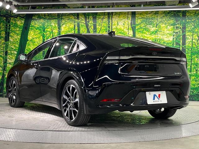 プリウス Ｚ　パノラマルーフ　全周囲カメラ　１２．３型純正ナビ　突被害軽減システム　レーダークルーズ　禁煙車　ハーフレザーシート　前席シートエアコン　パワーシート　コーナーセンサー　スマートキー　ＬＥＤヘッド（68枚目）