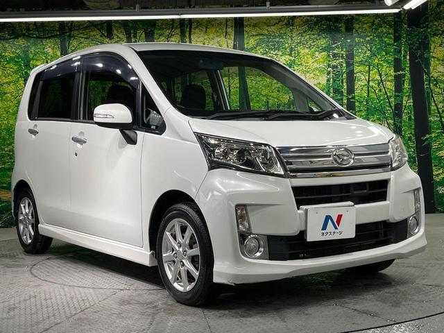 ムーヴ カスタム　Ｘ　ＳＡ　衝突軽減装置　純正ＳＤナビ　バックカメラ　禁煙車　スマートキー　ＨＩＤヘッド　ＥＴＣ　純正１４インチアルミ　オートライト　オートエアコン　ＣＤ　ＤＶＤ再生　地デジ（16枚目）