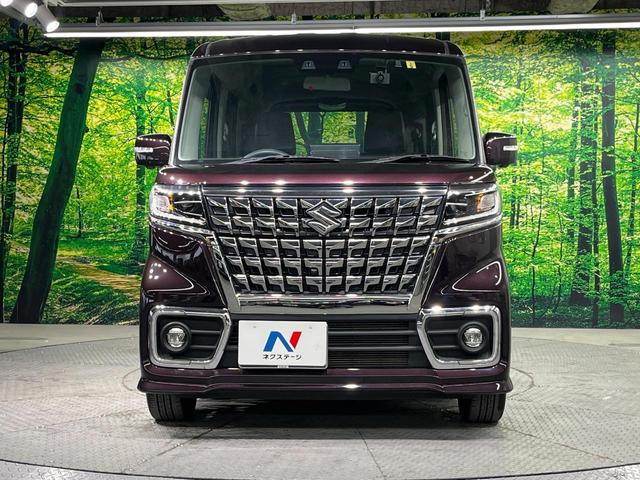 スペーシアカスタム ハイブリッドＸＳターボ　メーカー９インチナビ　両側電動ドア　全周囲カメラ　衝突軽減　レーダークルーズ　禁煙車　シートヒーター　ドラレコ　コーナーセンサー　スマートキー　ＬＥＤヘッド　ＥＴＣ（14枚目）