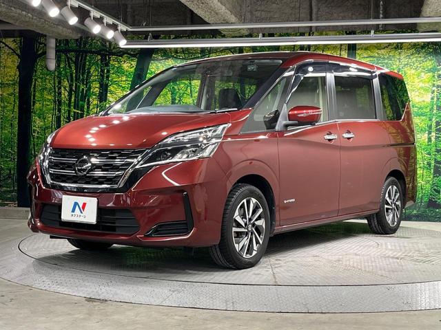 セレナ XV 両側電動ドア 8型ナビ 全周囲カメラ 衝突被害軽減システム レーダークルーズ 禁煙車 ドラレコ コーナーセンサー スマートキー LEDヘッド ビルトインETC 純正17インチアルミ オートハイビーム(71枚目)