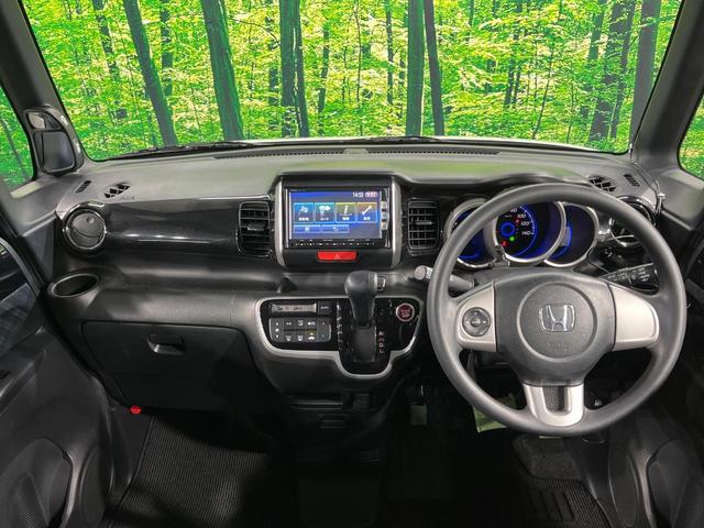 Ｎ－ＢＯＸカスタム Ｇ・Ｌパッケージ　電動スライドドア　純正ＳＤナビ　バックカメラ　ドラレコ　スマートキー　ＨＩＤヘッド　ＥＴＣ　純正１４インチアルミ　オートエアコン　Ｂｌｕｅｔｏｏｔｈ　ＣＤ　ＤＶＤ再生（2枚目）