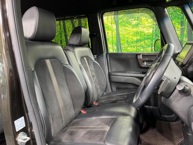 Ｎ－ＢＯＸカスタム Ｇ・Ｌターボホンダセンシング　両側電動ドア　純正ナビ　バックカメラ　衝突軽減　禁煙車　ハーフレザー　スマートキー　ＬＥＤヘッド　ビルトインＥＴＣ　純正１５インチアルミ　シートヒーター　車線逸脱警報（8枚目）