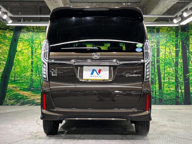 Ｎ－ＢＯＸカスタム Ｇ・Ｌターボホンダセンシング　両側電動ドア　純正ナビ　バックカメラ　衝突軽減　禁煙車　ハーフレザー　スマートキー　ＬＥＤヘッド　ビルトインＥＴＣ　純正１５インチアルミ　シートヒーター　車線逸脱警報（15枚目）