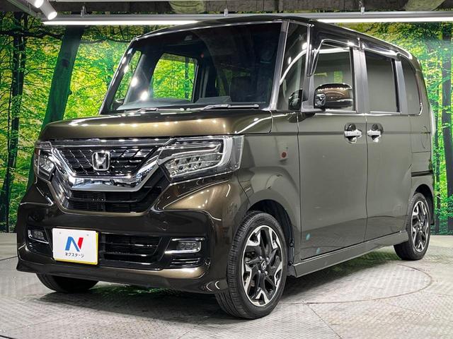 Ｎ－ＢＯＸカスタム Ｇ・Ｌターボホンダセンシング　両側電動ドア　純正ナビ　バックカメラ　衝突軽減　禁煙車　ハーフレザー　スマートキー　ＬＥＤヘッド　ビルトインＥＴＣ　純正１５インチアルミ　シートヒーター　車線逸脱警報（61枚目）