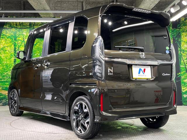 Ｎ－ＢＯＸカスタム Ｇ・Ｌターボホンダセンシング　両側電動ドア　純正ナビ　バックカメラ　衝突軽減　禁煙車　ハーフレザー　スマートキー　ＬＥＤヘッド　ビルトインＥＴＣ　純正１５インチアルミ　シートヒーター　車線逸脱警報（63枚目）