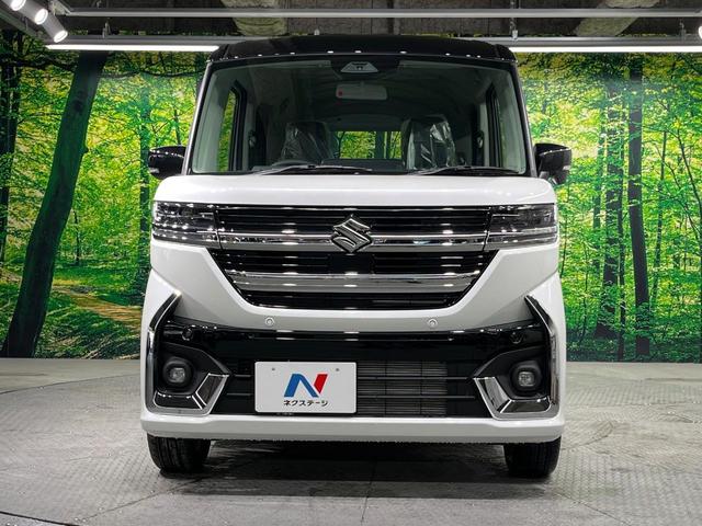 スペーシアカスタム ハイブリッドＸＳ　届出済未使用車　両側電動ドア　衝突軽減　ハーフレザー　レーンアシスト　コーナーセンサー　スマートキー　ＬＥＤヘッド　純正１５インチＡＷ　オートライト　オートエアコン　ＬＥＤフォグ（14枚目）