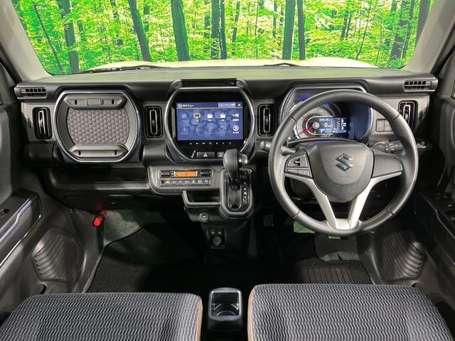 ハスラー Ｊスタイル　全周囲カメラ　メーカー９インチナビ　衝突軽減　禁煙車　コーナーセンサー　スマートキー　ＬＥＤヘッド　ＥＴＣ　純正１５インチＡＷ　オートライト　オートエアコン　Ｂｌｕｅｔｏｏｔｈ　フルセグ　ＬＥＤフォグ（2枚目）