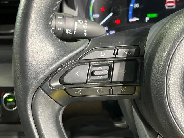 ヤリスクロス ハイブリッドＺ　全周囲カメラ　衝突軽減　レーダークルーズ　禁煙車　純正８インチディスプレイオーディオ　ハーフレザーシート　パワーシート　ドラレコ　コーナーセンサー　スマートキー　ＥＴＣ　ＡｐｐｌｅＣａｒｐｌａｙ（33枚目）